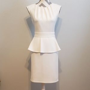 SPENSE OFF WHITE COLOR MIDI DRESS SIZE 4
